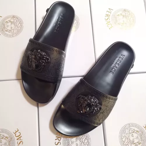 Replica Versace Slippers For Women #1311177 $45.00 USD for Wholesale