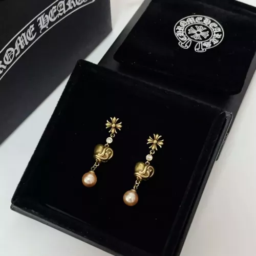Replica Chrome Hearts Earrings For Women #1311470 $42.00 USD for Wholesale
