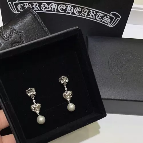 Replica Chrome Hearts Earrings For Women #1311877 $42.00 USD for Wholesale