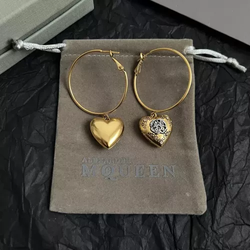 Replica Alexander McQueen Earrings For Women #1311880 $40.00 USD for Wholesale
