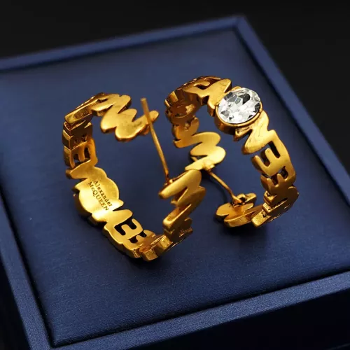 Replica Alexander McQueen Earrings For Women #1312347 $25.00 USD for Wholesale