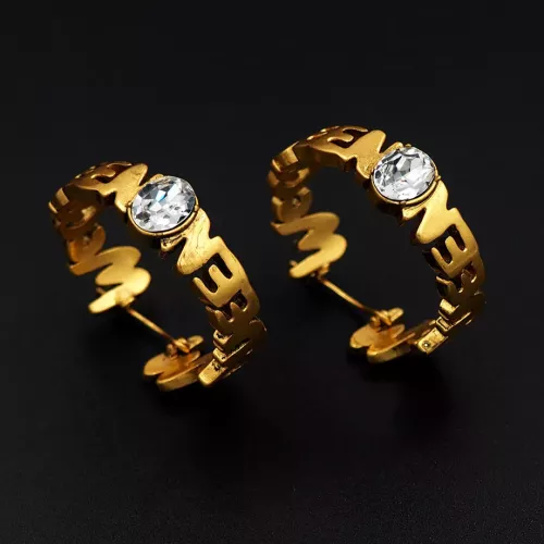 Replica Alexander McQueen Earrings For Women #1312347 $25.00 USD for Wholesale
