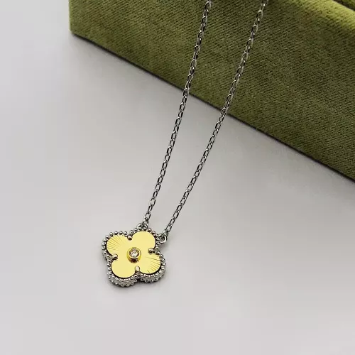 Replica Van Cleef & Arpels Necklaces For Women #1312365 $25.00 USD for Wholesale