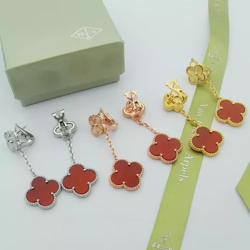 Replica Van Cleef & Arpels Earrings For Women #1312626 $34.00 USD for Wholesale