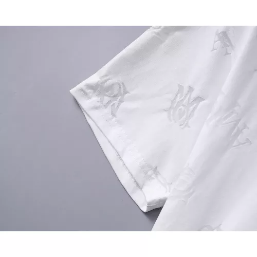 Replica Amiri T-Shirts Short Sleeved For Men #1315544 $25.00 USD for Wholesale