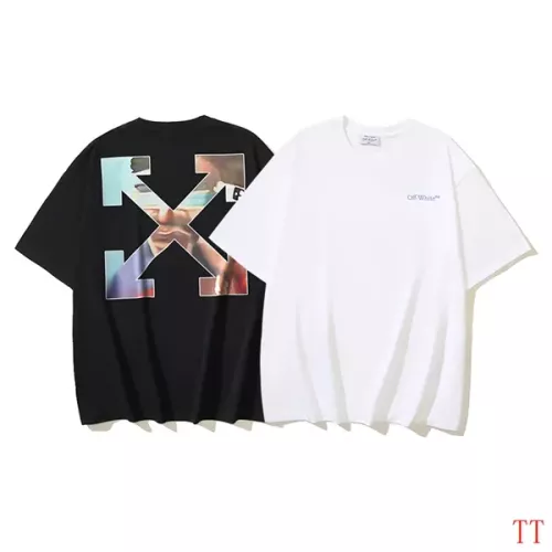 Replica Off-White T-Shirts Short Sleeved For Unisex #1316015 $29.00 USD for Wholesale