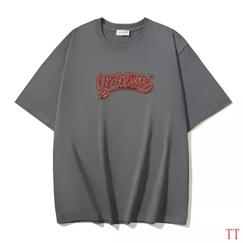 Replica Off-White T-Shirts Short Sleeved For Unisex #1316018 $29.00 USD for Wholesale