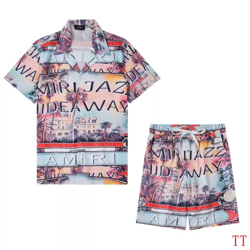Amiri Tracksuits Short Sleeved For Men #1316062