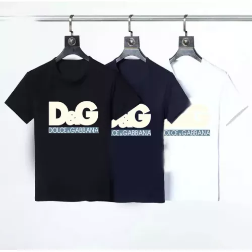 Replica Dolce & Gabbana D&G T-Shirts Short Sleeved For Men #1316463 $23.00 USD for Wholesale