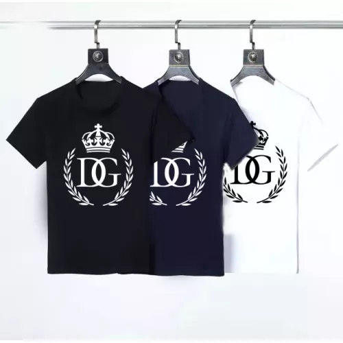 Replica Dolce & Gabbana D&G T-Shirts Short Sleeved For Men #1316501 $23.00 USD for Wholesale