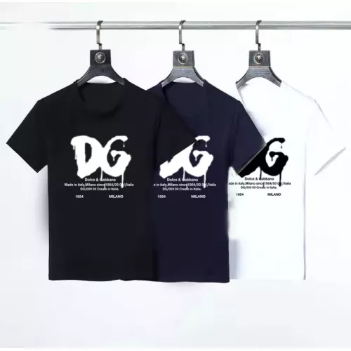 Replica Dolce & Gabbana D&G T-Shirts Short Sleeved For Men #1316530 $23.00 USD for Wholesale