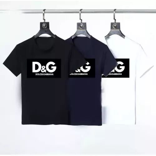 Replica Dolce & Gabbana D&G T-Shirts Short Sleeved For Men #1316537 $23.00 USD for Wholesale