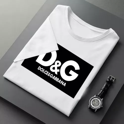Replica Dolce & Gabbana D&G T-Shirts Short Sleeved For Men #1316537 $23.00 USD for Wholesale