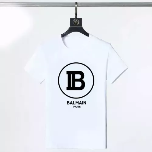 Balmain T-Shirts Short Sleeved For Men #1316540