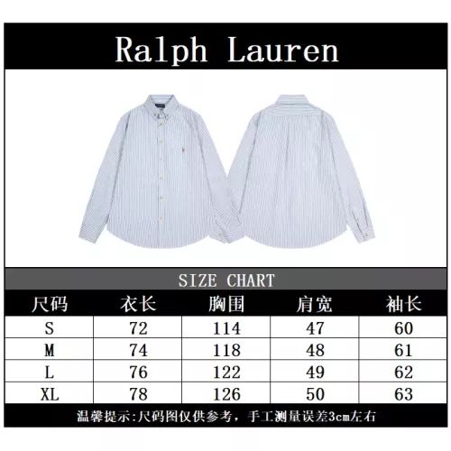 Replica Ralph Lauren Polo Shirts Long Sleeved For Unisex #1316646 $48.00 USD for Wholesale