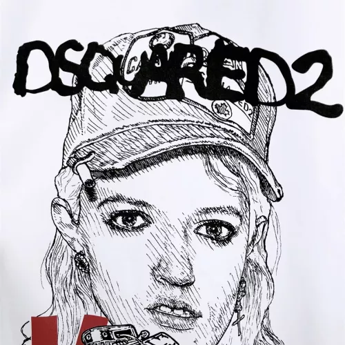Replica Dsquared T-Shirts Short Sleeved For Men #1316712 $32.00 USD for Wholesale