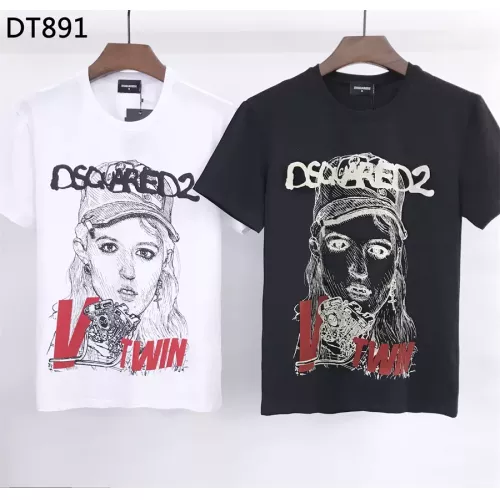 Replica Dsquared T-Shirts Short Sleeved For Men #1316713 $32.00 USD for Wholesale
