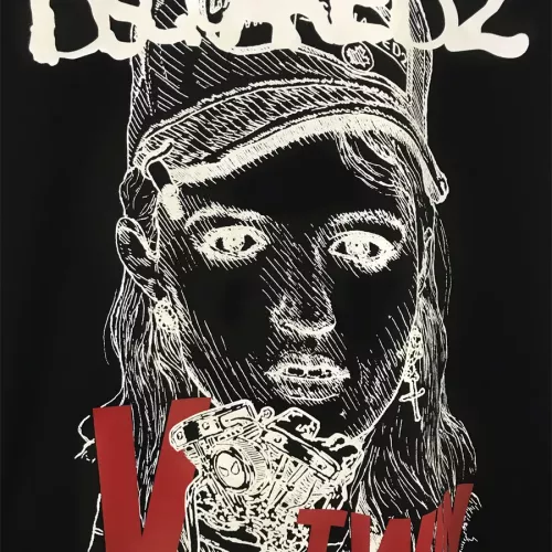 Replica Dsquared T-Shirts Short Sleeved For Men #1316713 $32.00 USD for Wholesale