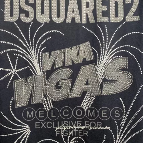 Replica Dsquared T-Shirts Short Sleeved For Men #1316734 $32.00 USD for Wholesale