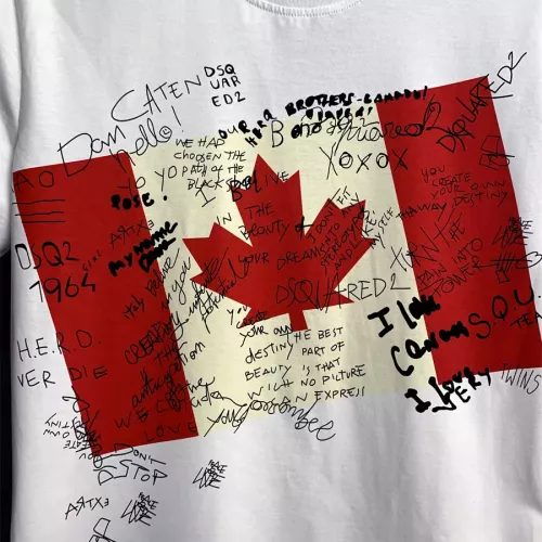 Replica Dsquared T-Shirts Short Sleeved For Men #1316763 $32.00 USD for Wholesale