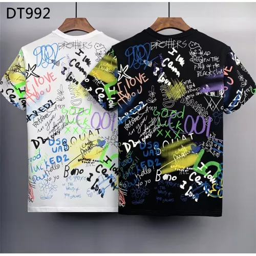 Replica Dsquared T-Shirts Short Sleeved For Men #1316771 $32.00 USD for Wholesale