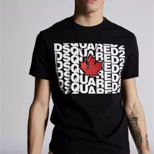 Replica Dsquared T-Shirts Short Sleeved For Men #1316780 $32.00 USD for Wholesale