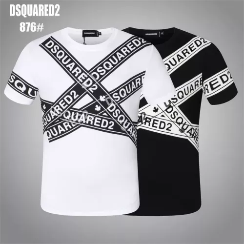 Replica Dsquared T-Shirts Short Sleeved For Men #1316791 $32.00 USD for Wholesale