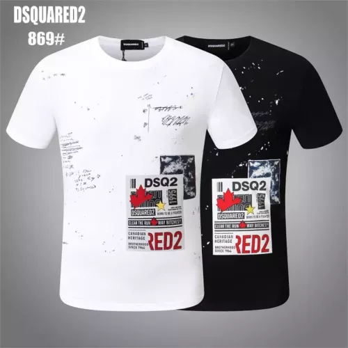 Replica Dsquared T-Shirts Short Sleeved For Men #1316793 $32.00 USD for Wholesale