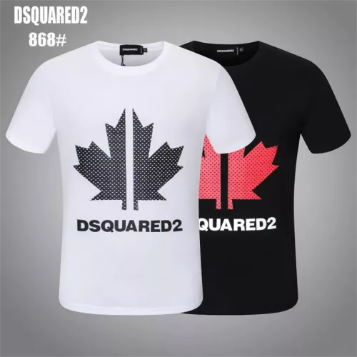 Replica Dsquared T-Shirts Short Sleeved For Men #1316797 $32.00 USD for Wholesale
