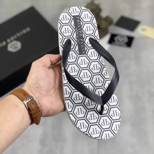 Replica Philipp Plein PP Slippers For Men #1317219 $48.00 USD for Wholesale