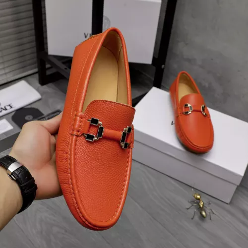 Replica Versace Leather Shoes For Men #1317267 $76.00 USD for Wholesale