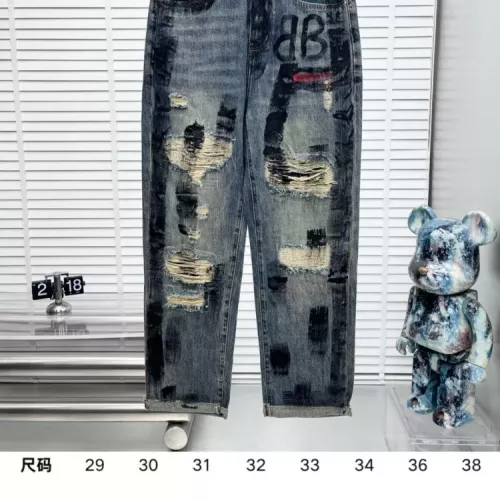 Replica Balenciaga Jeans For Men #1317560 $92.00 USD for Wholesale