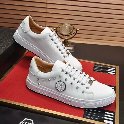 Replica Philipp Plein PP Casual Shoes For Men #1317581 $88.00 USD for Wholesale