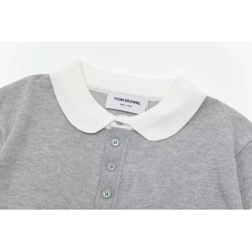 Replica Thom Browne TB T-Shirts Short Sleeved For Unisex #1317723 $45.00 USD for Wholesale