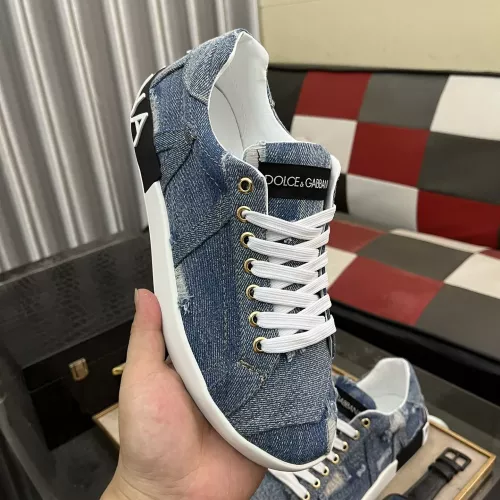 Replica Dolce & Gabbana D&G Casual Shoes For Men #1317837 $80.00 USD for Wholesale