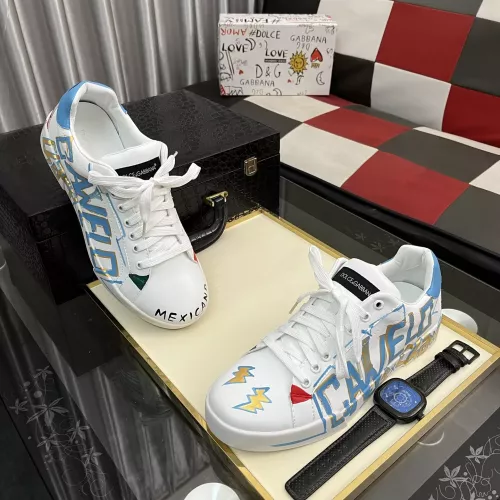 Replica Dolce & Gabbana D&G Casual Shoes For Men #1317847 $88.00 USD for Wholesale