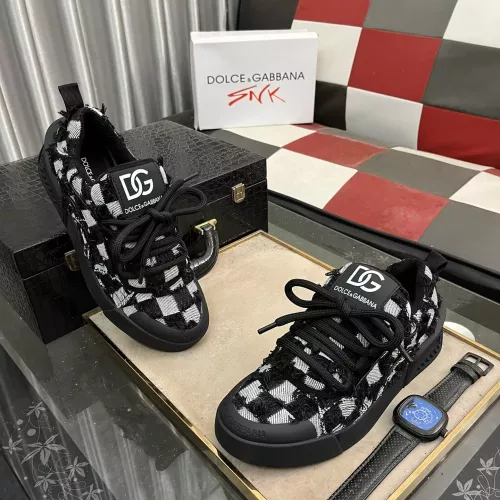 Replica Dolce & Gabbana D&G Casual Shoes For Men #1317861 $92.00 USD for Wholesale