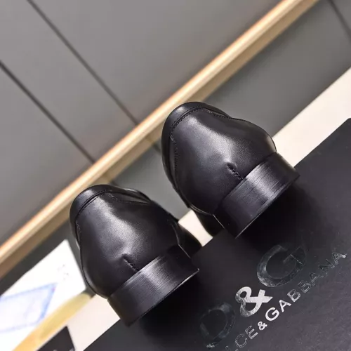 Replica Dolce & Gabbana D&G Leather Shoes For Men #1317958 $92.00 USD for Wholesale