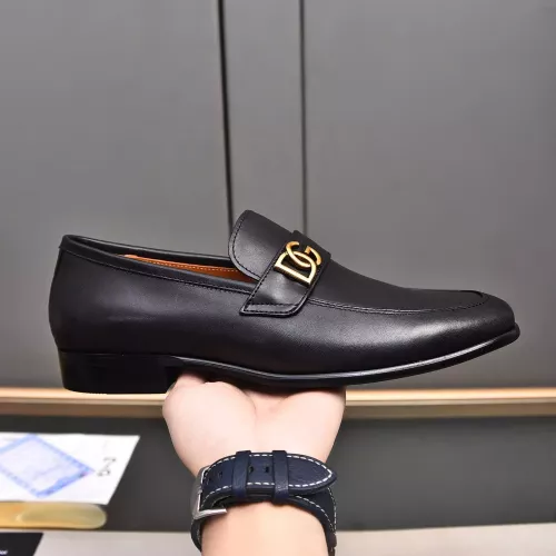 Replica Dolce & Gabbana D&G Leather Shoes For Men #1317960 $92.00 USD for Wholesale