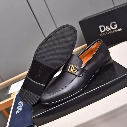 Replica Dolce & Gabbana D&G Leather Shoes For Men #1317960 $92.00 USD for Wholesale