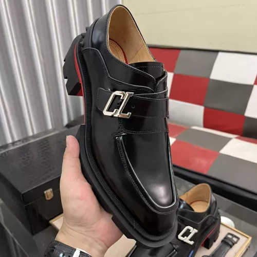Replica Christian Louboutin Leather Shoes For Men #1317978 $140.00 USD for Wholesale