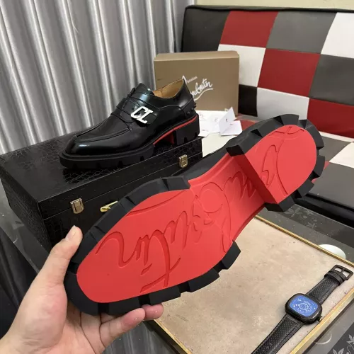 Replica Christian Louboutin Leather Shoes For Men #1317978 $140.00 USD for Wholesale
