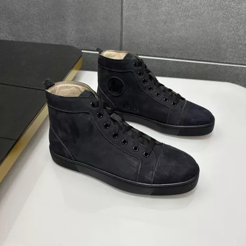 Replica Christian Louboutin High Top Shoes For Men #1318302 $92.00 USD for Wholesale