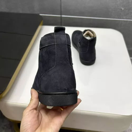 Replica Christian Louboutin High Top Shoes For Men #1318302 $92.00 USD for Wholesale