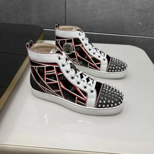 Replica Christian Louboutin High Top Shoes For Men #1318306 $96.00 USD for Wholesale