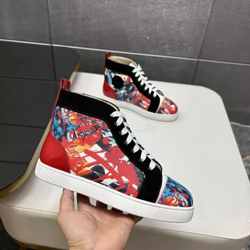 Replica Christian Louboutin High Top Shoes For Men #1318308 $96.00 USD for Wholesale
