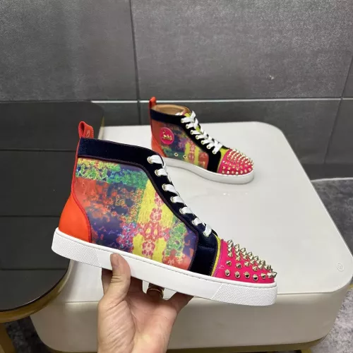 Replica Christian Louboutin High Top Shoes For Men #1318310 $98.00 USD for Wholesale
