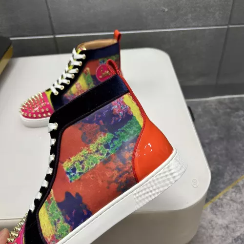 Replica Christian Louboutin High Top Shoes For Men #1318310 $98.00 USD for Wholesale