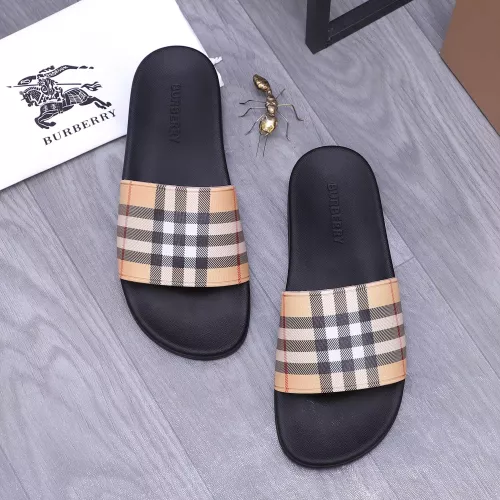 Replica Burberry Slippers For Men #1318362 $48.00 USD for Wholesale