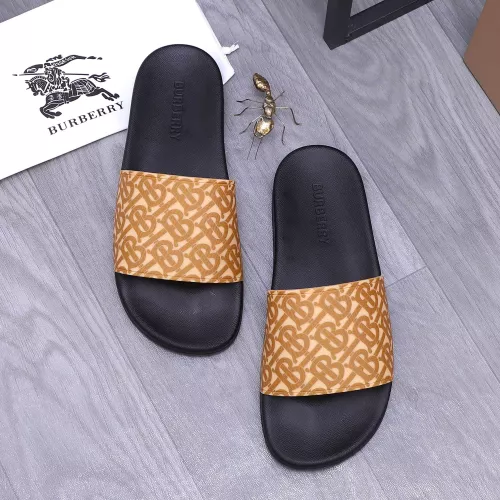 Replica Burberry Slippers For Men #1318370 $48.00 USD for Wholesale